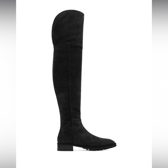 STUART WEITZMAN Amber Suede Over The Knee Boots - Picture 2 of 16